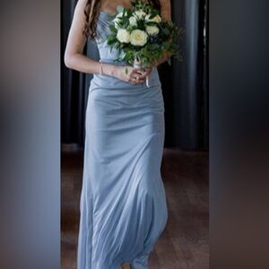 Elegant Blue Gown